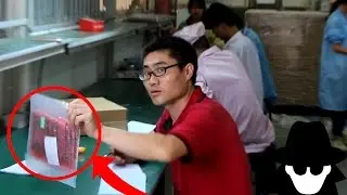 HIDDEN Camera in CHINA Smartphone Factory