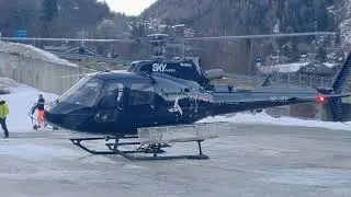 DECOLLO ELICOTTERO ECUREUIL AS 380 B3