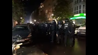 Rigaer Strasse Protest against gentrification (2 November 2019)