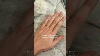 When the renovation stole my diamond😢 #diy #renovation #homereno #homerenovation