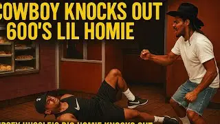 COWBOY KNOCKS OUT 600s LIL HOMIE FOR DISRESPECTING BIG U AND HIS SON