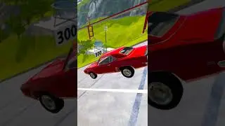 WHICH FILM CARS CAN JUMP THE LONGEST? #beamngdrive #beamng #beamngjumps #highspeedjumps #beamngcrash