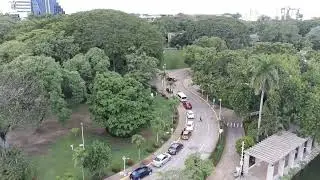 Laguna de las ilusiones, parque Tom&aacute;s Garrido.