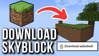 How To Download & Install Skyblock Map In Minecraft (2025)