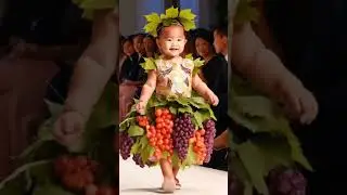 Baby Fashion show #cute #artificialcreativity #digitalcreativity #aiart #baby #artificialintelligent