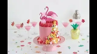 👉 Tarta Cumplea&ntilde;os Flamenco Rosa &iexcl;Preciosa y elegante ❤️ !