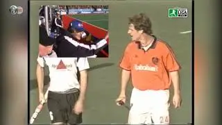 Coaching Bernhard Peters CT Rotterdam Deutschland vs. Niederlande 2:2 2001 Highlights/Bild im Bild