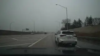 Norwood Park I-90/I-294 Highways to Deerfield to Chicago O'Hare (No Talk, No Music) 4K POV ASMR