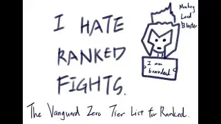 Vanguard Zero Set 6 Tier List except I stutter a lot and my voice can bring you to sleep.