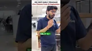 Maths KING Revealed 🔥 15 Years Kota Experience 💀| IIT Motivation #shorts #esaral #iit #jee