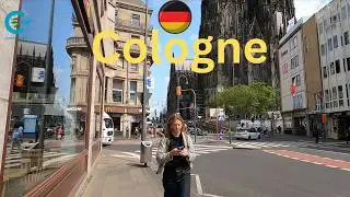 Walking Tour Komodien Street in Cologne Germany [4K] |  Kattenbug St. Walking Tour in Cologne