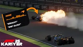 ŞAMPİYONADA BİR RAKİP DAHA DÜŞTÜ! - F1 25 Kariyer #20