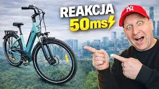 Rower Elektryczny ENGWE P275 SE &ndash; JEŹDZI JAK ZWYKŁY 🚲⚡ 50 ms | TEST TOP1