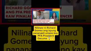 &ldquo;Richard Gomez NAGSALITA! Pananakit kay PFA Pres. Gacuma, ipinaliwanag?! 😱&rdquo;