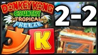 Donkey Kong Country Tropical Freeze 2-2 KONG-LETTERS AND PUZZLE PIECES