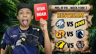 VIVA ROAR !!! RRQ VS TLID - RESTREAM MPL ID S16