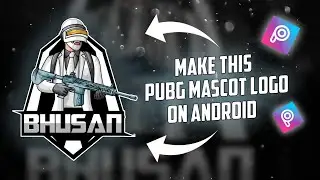 How To Make Pubg Gaming Logo | Pubg Mascot Logo On Android | Pubg Logo On PicsArt - Part 1