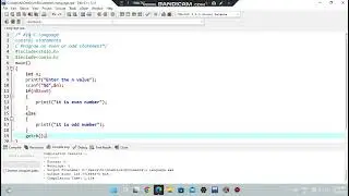 #18 C programming || c tutorial|| C language #clanguagecourse #clanguage #cprogramming #coding