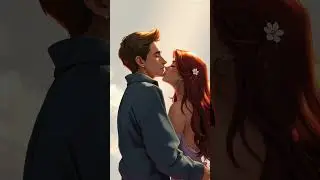 Ai Emotions #Dreamscape#AIGeneratedArt#aivideo#love#fantasy #aishortfilm#animation#cinematic#kiss