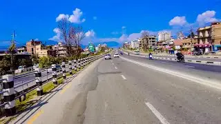 Beautiful Kathmandu City Driving Tour 2022 Ep.6 | Virtual Driving Tour Nepal | Binaural road Sounds