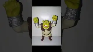 boneco Shrek 2010 Mcdonalds #shrek #ogro #shrek5 #mcdonalds #boneco #actionfigures #toys #brinquedos