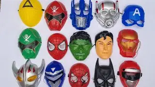Mencari Topeng Spiderman, Hulk, Ironman, Batman, Power Ranger, Transformer, Squid Game.