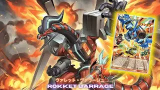 Rokket Plus Support ! Rokket Barrage DECK NEW CARD - YUGIOH