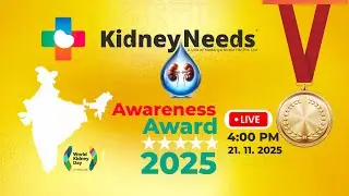 KidneyNeeds Awareness Awards 2025 | Mr.Sumit Batra | Prof.Dr.Lalit Pursnani | Prof.Dr.Himanshu Verma