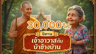 นิทาน☀️ เจ้าอาวาส กับ ป้าข้างบ้าน☀️#นิทานก่อนนอน#ป้าข้างบ้าน