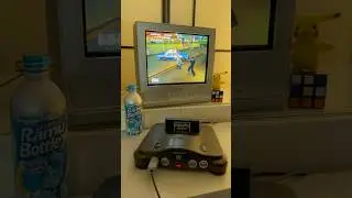 Fighting Force 64 on CRT TV #retrogaming #videogames #capcom #nintendo #beatemup