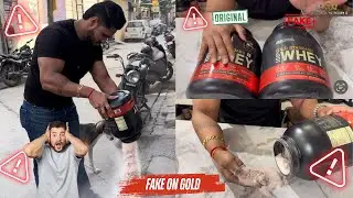 Fake Vs Original Optimum Nutrition Gold standard Whey Protein | Only 3500₹ | Original Supplements |