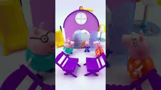 ASMR Unboxing Peppa Pig Ice Cream Shop Playset Toys #peppapig #asmr #shopping