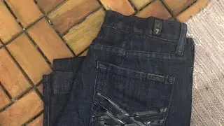 Authenticating 7 For All Mankind Dojo Jeans