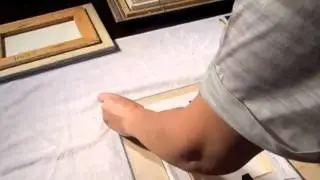 Framing an Oil Painting-DIY