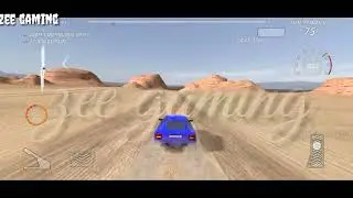 Car Racing in dessert area | Zee Gaming