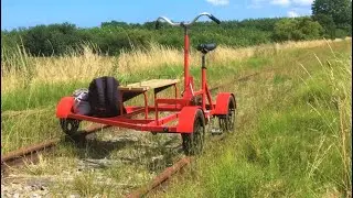 Skinnecykling i Allingåbro 18/7 2019