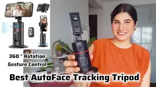 WeCool AI Powered Auto Face Tracking Tripod 360&deg; Rotation Mobile Holder For Video, Photo & Streaming