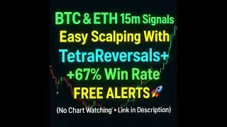 📢 BTC & ETH 15m Signals | For Scalp Trading Live | Free BTC Alerts in Description