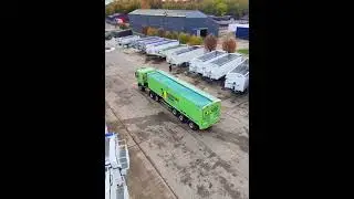 Harpers Feeds have just added a brand new rear steer Fruehauf blower trailer to their fleet