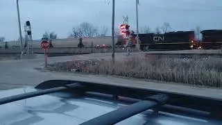 CN train in North Fond du Lac, WI 54937