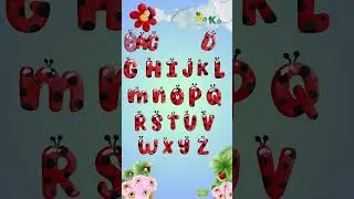 🐞ABC from M to P 🐞 Ladybug Alphabet Song: Learn ABCs with Cartoon Letters! 🐞Educational Kids Song