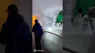 Dachstein Glacier Ice Cave - with crazy ice sculptures #austria #dachstein #european #salzburg
