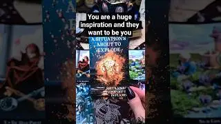 You are a huge inspiration and they want to be you #tarot #tarotreading #tarotreader