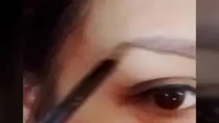 How to draw eyebrows | I'm using MUFE Aqua Brow Kit.