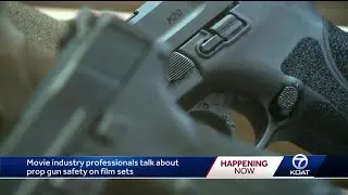 Movie industry professionals talk about prop gun safety on film sets