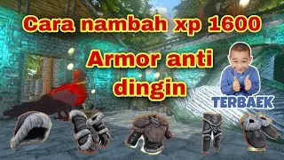how to add exp player +1600 | free Fur Boots armor 300 | Armor Territory Es Ark Mobile Indonesia