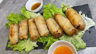 لينيم بالدجاج بالطريقة الأصلية ديال المطاعم Nems au poulet