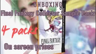 Final Fantasy Collector Sample Pack unboxing