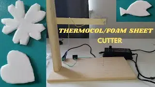 DIY Project | Thermocol cutter | Foam sheet cutter | Simple school project | Science project
