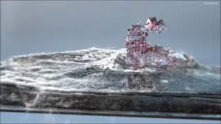 Fluid Simulation by Jannis Kreft / Cinema4d, XParticles, Redshift Renderer